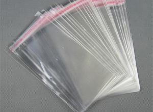 embalagem saco plástico transparente
