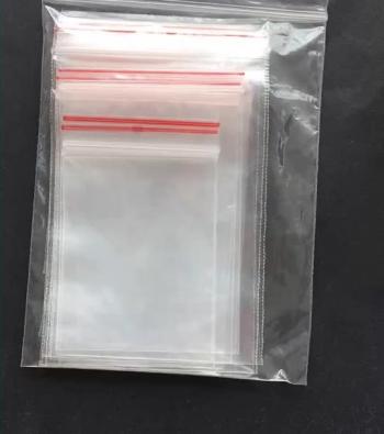 embalagem de plástico com zíper