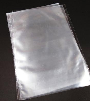 saco plástico grande transparente